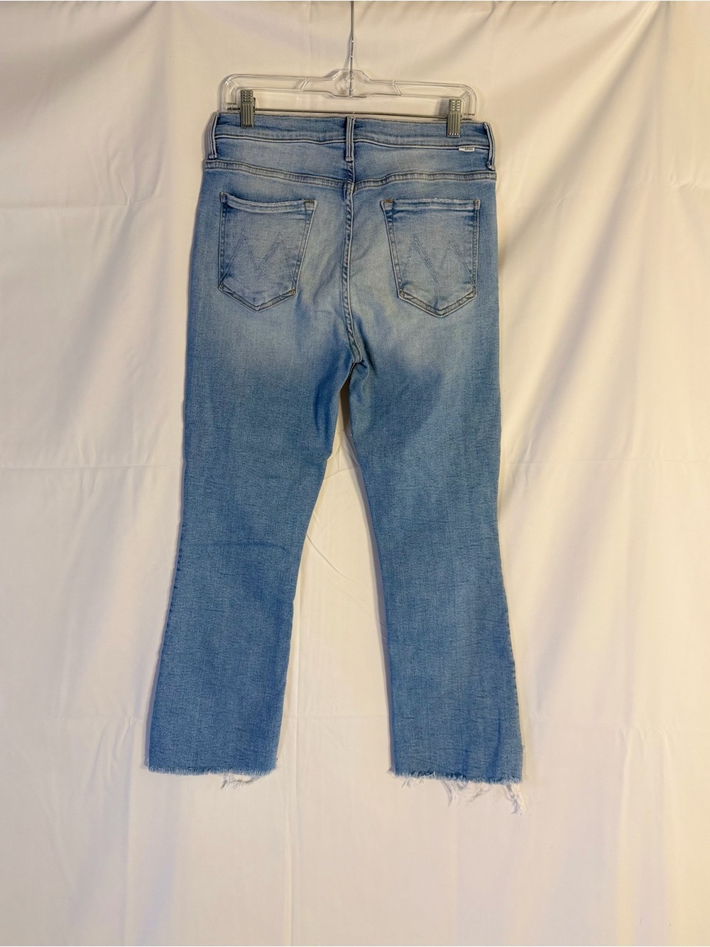 Mother The Insider Crop Step Fray Jeans in Limited Edition, size 32. - Picture 7 of 12